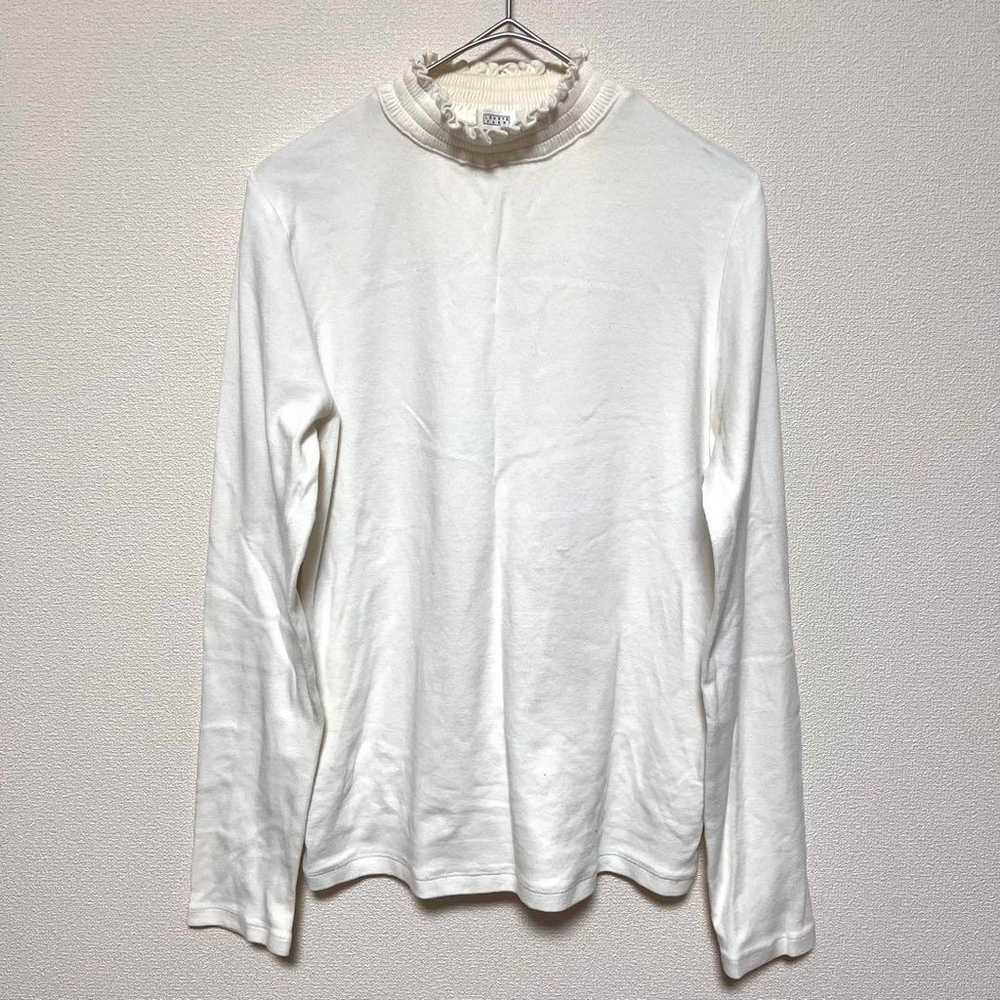 【M】Lowrys Farm Ladies Shirt Long Sleeve White - image 1