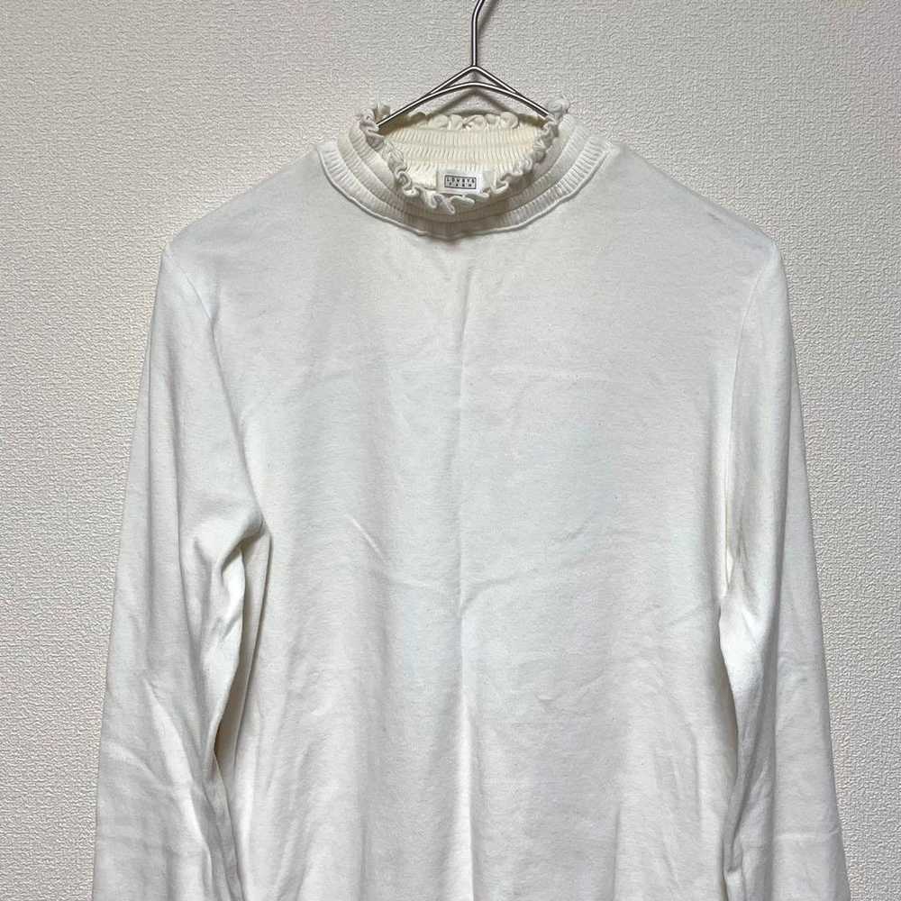 【M】Lowrys Farm Ladies Shirt Long Sleeve White - image 2