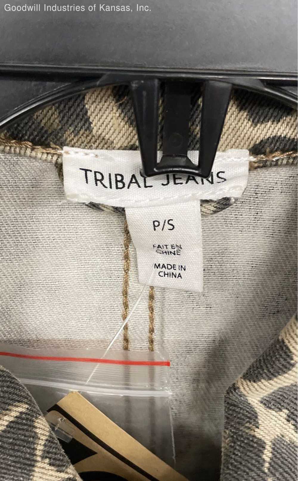 Tribal Jeans Animal Print Jacket - Size PS - image 3