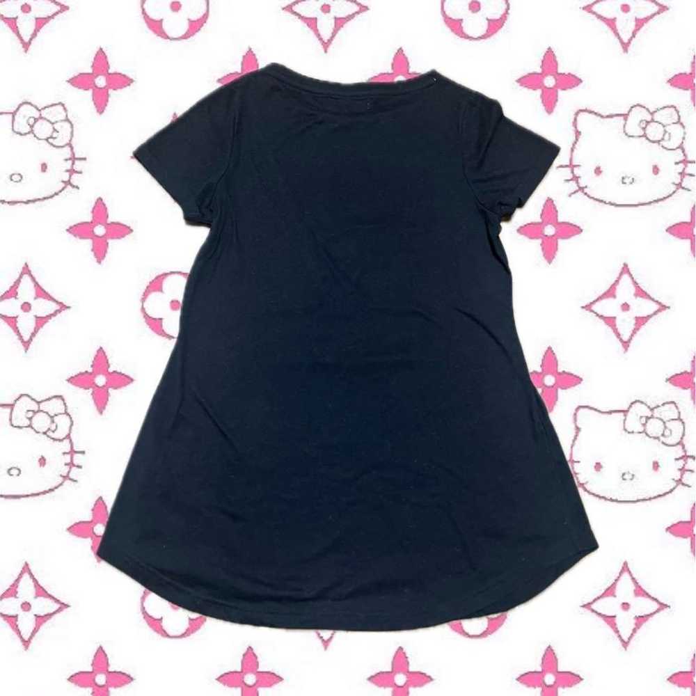 y2k Playboy Hello Kitty black kitty Playboy T-shi… - image 2