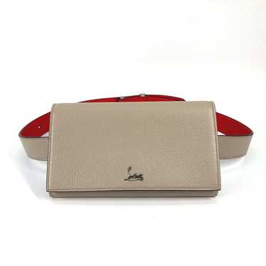 Christian Louboutin Waist bag 3195109 leather bei… - image 1