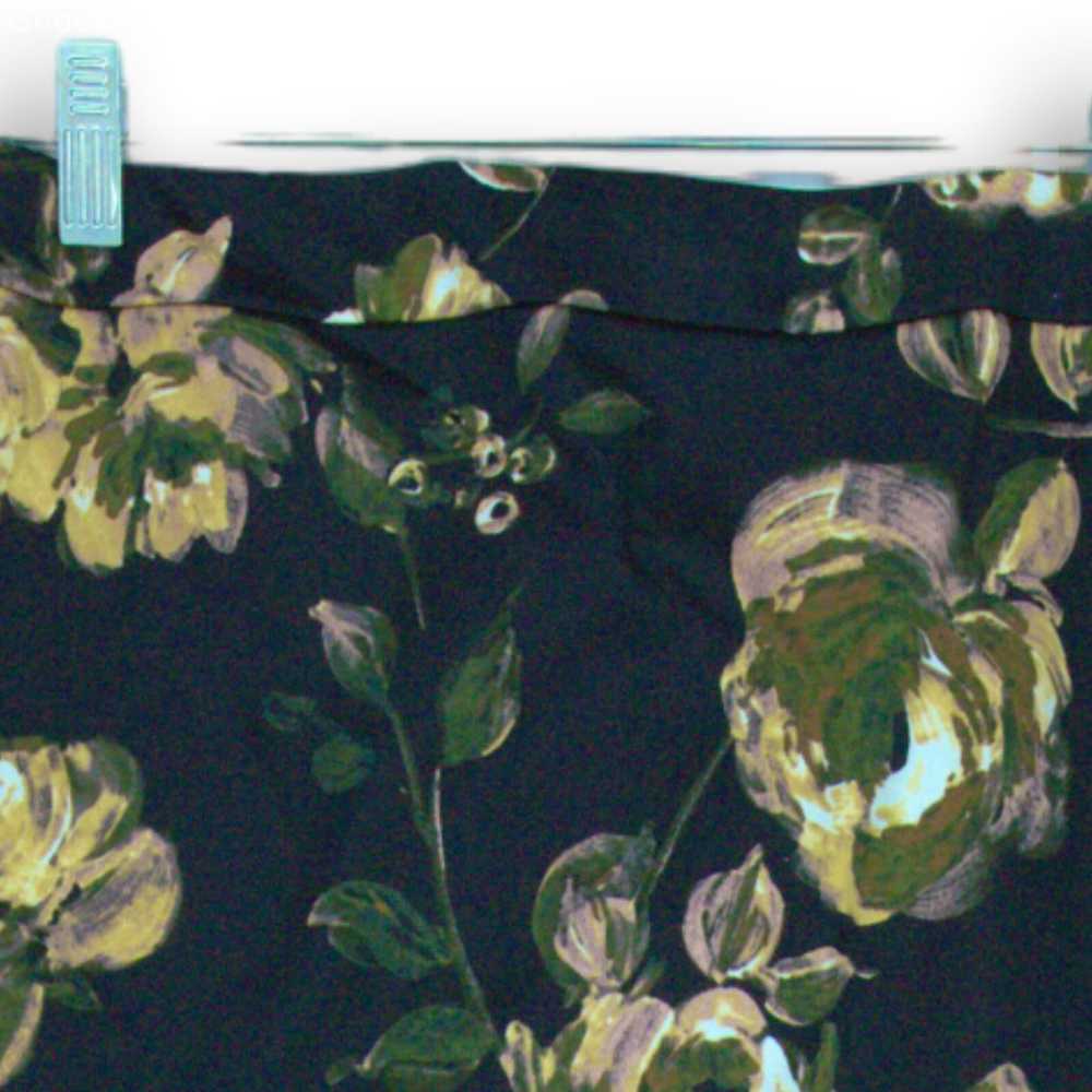 Women's J.Crew Navy Floral Straight & Pencil Size… - image 3