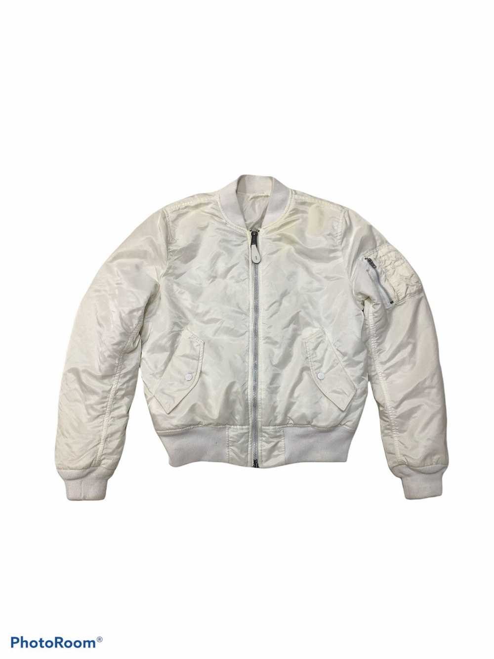 Alpha Industries × Bomber Jacket SLIM FIT MA-1 RE… - image 1