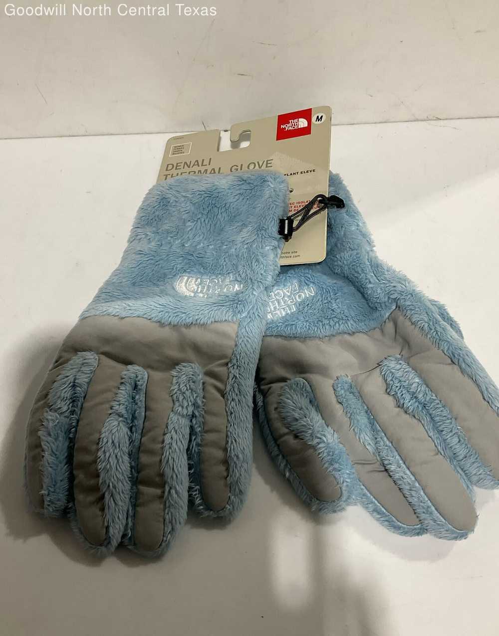 North Face Denali blue Gloves - Size medium - image 1