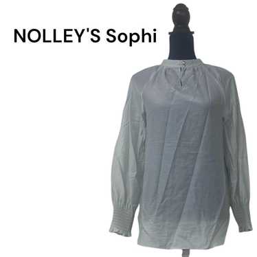 NOLLEY'S Sophi Long-sleeved shirt, light blue wit… - image 1