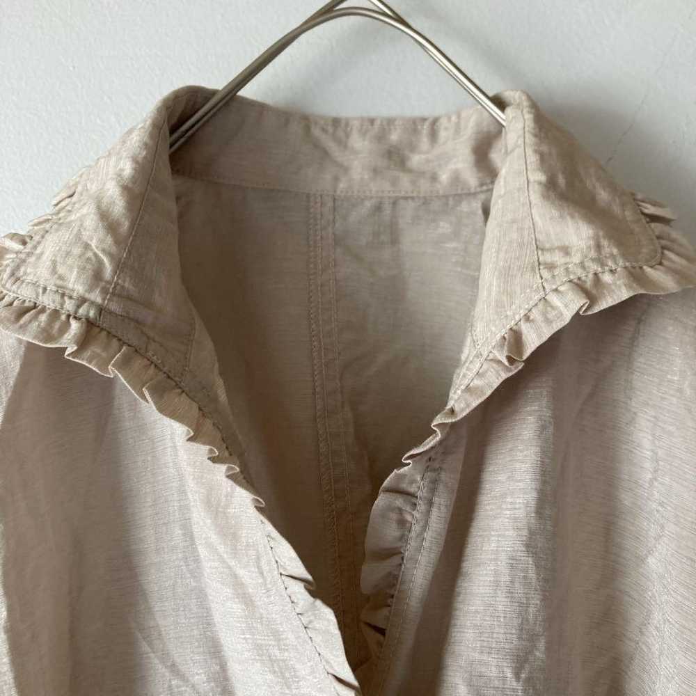 Frill blouse, jacket, lightweight, frill neck, li… - image 2