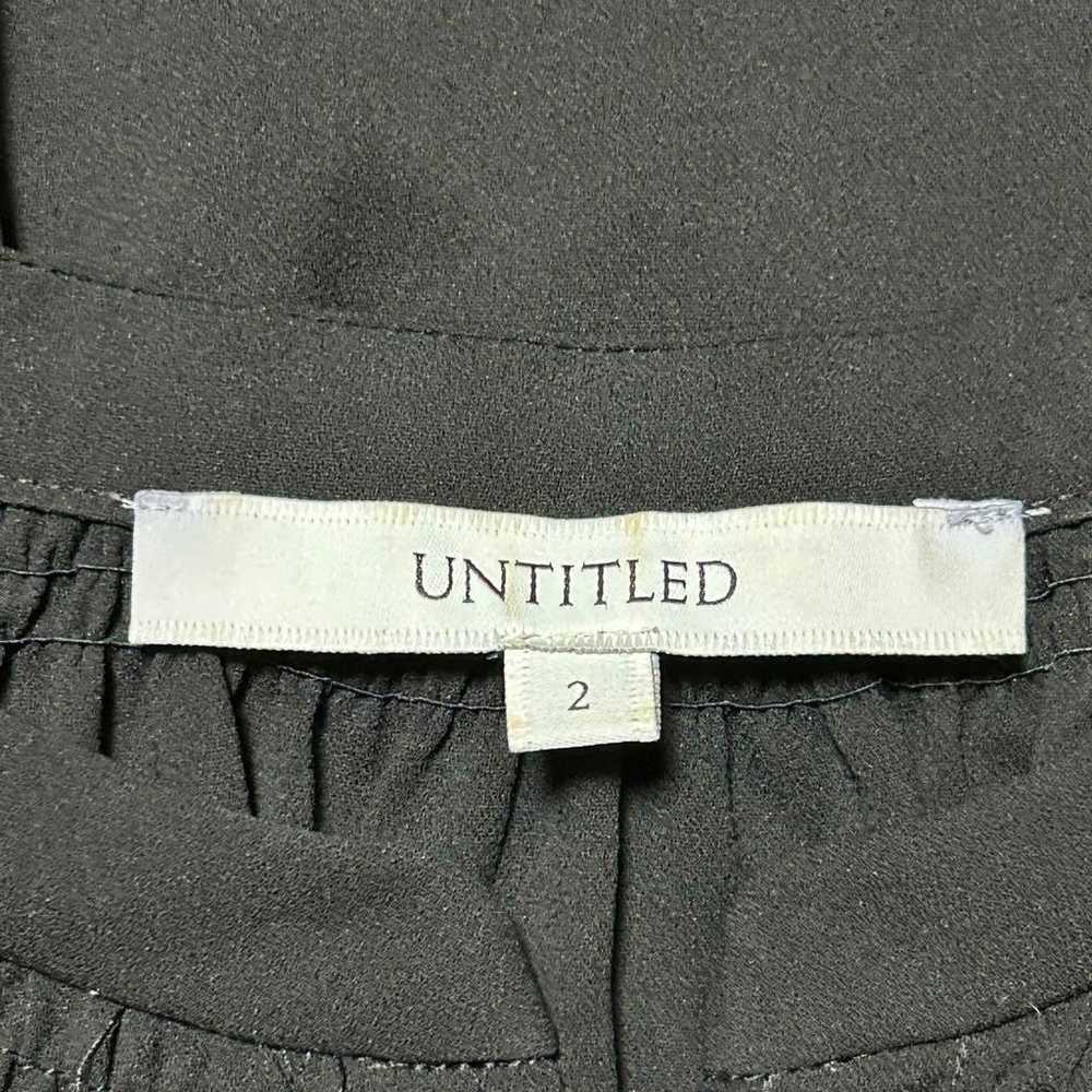 『UNTITLED』Untitled [2] Shirt Blouse Black World L… - image 6