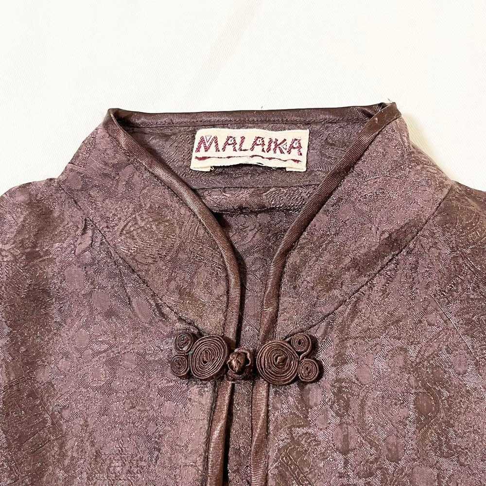 【Rare】OLD MALAIKA Imported Design Chinese Shirt W… - image 5