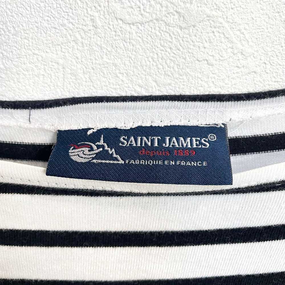 St. James border cut sew, Mole boat neck, 3/4 sle… - image 6