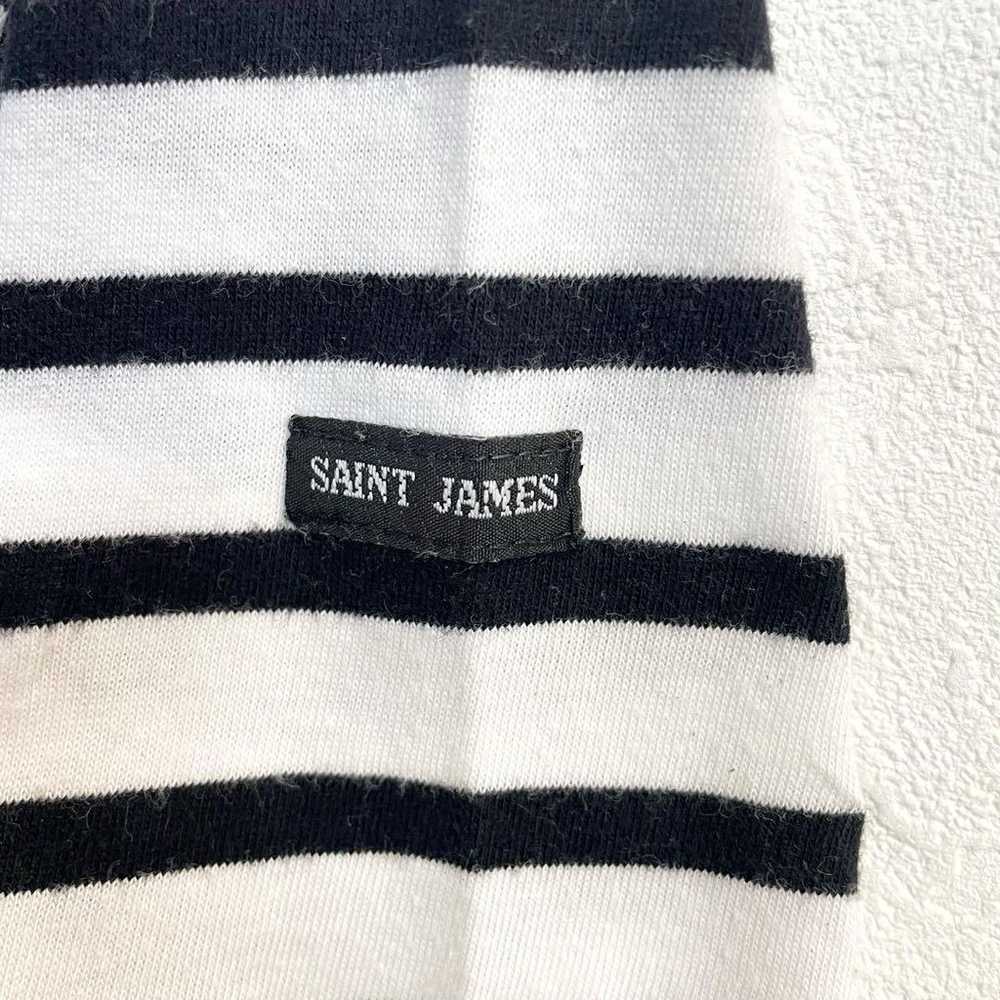 St. James border cut sew, Mole boat neck, 3/4 sle… - image 7