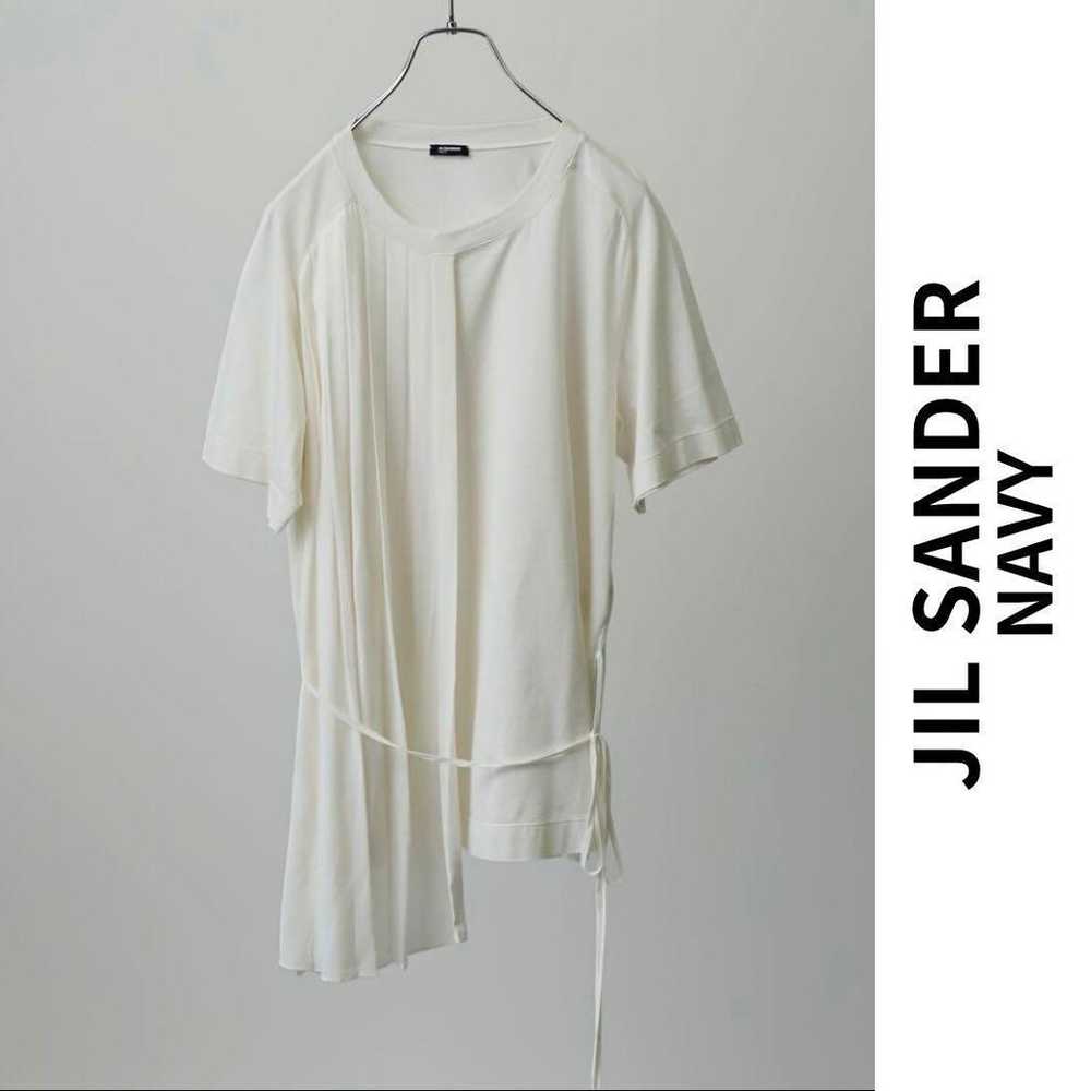 JIL SANDER NAVY, Jil Sander T-shirt, Silk, Short-… - image 1