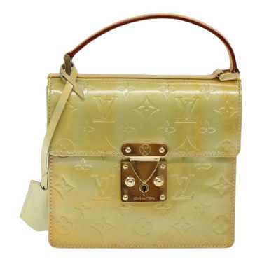 Louis Vuitton Spring Street Khaki Patent Leather … - image 1