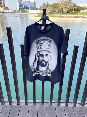 Vintage t-shirt Haile Selassie Rasta Vintage