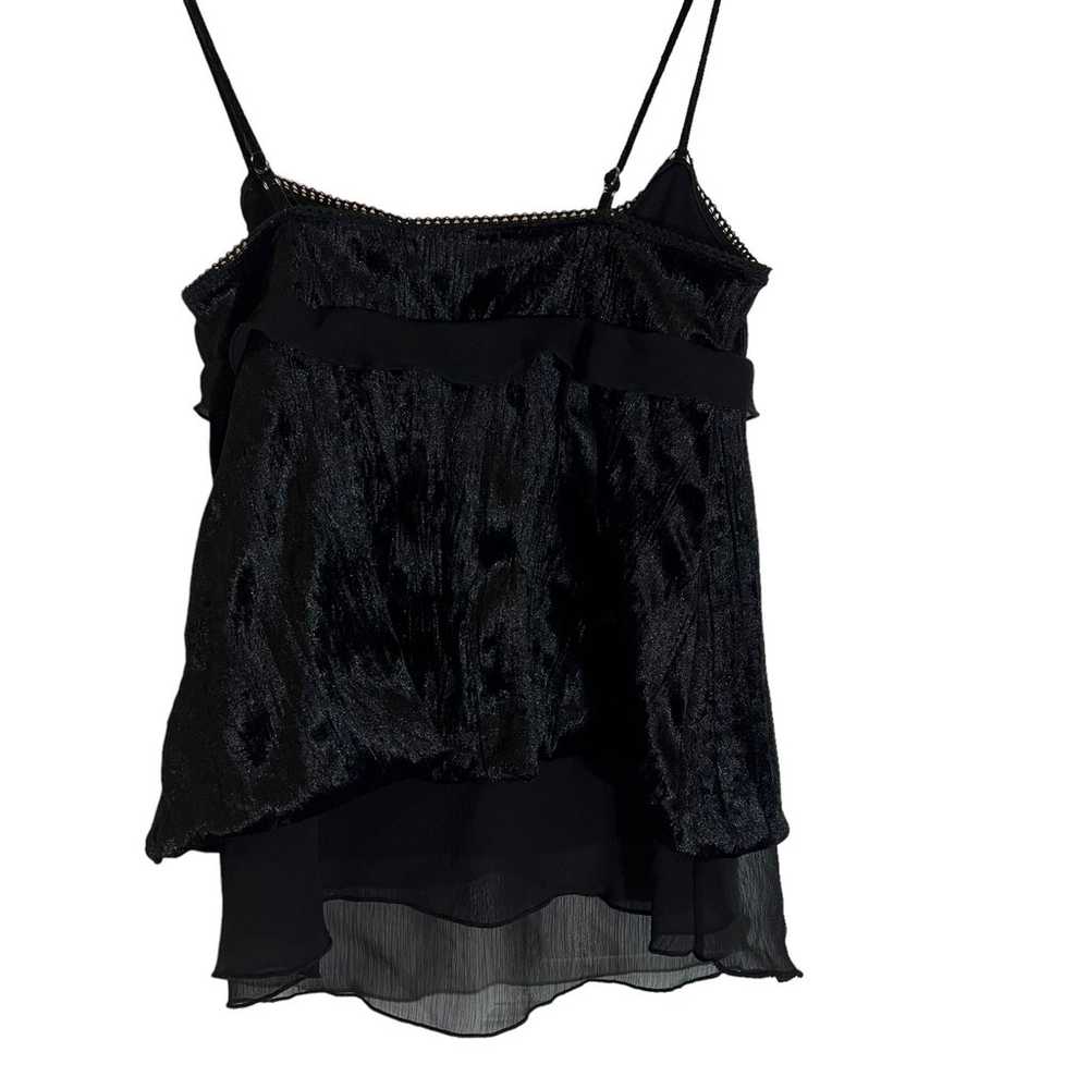 VINTAGE Next Era Couture Black Velvet Baby doll T… - image 2