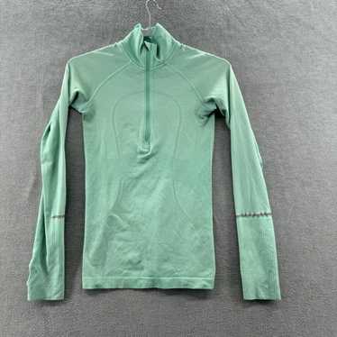 Lululemon lululemon womens size 4 mint green half… - image 1