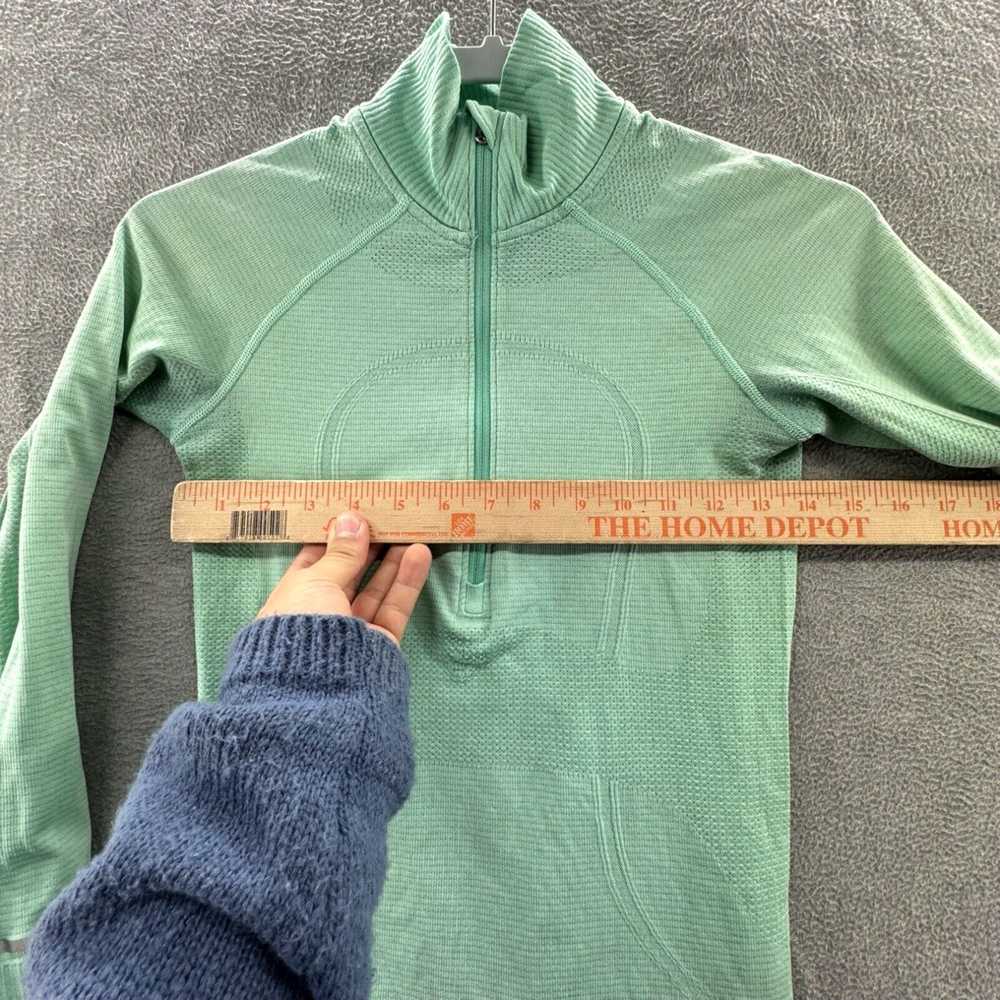 Lululemon lululemon womens size 4 mint green half… - image 5