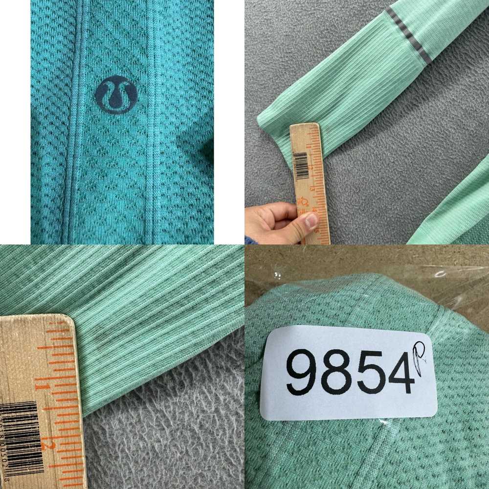 Lululemon lululemon womens size 4 mint green half… - image 8