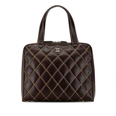 Chanel Wild Stitch leather handbag