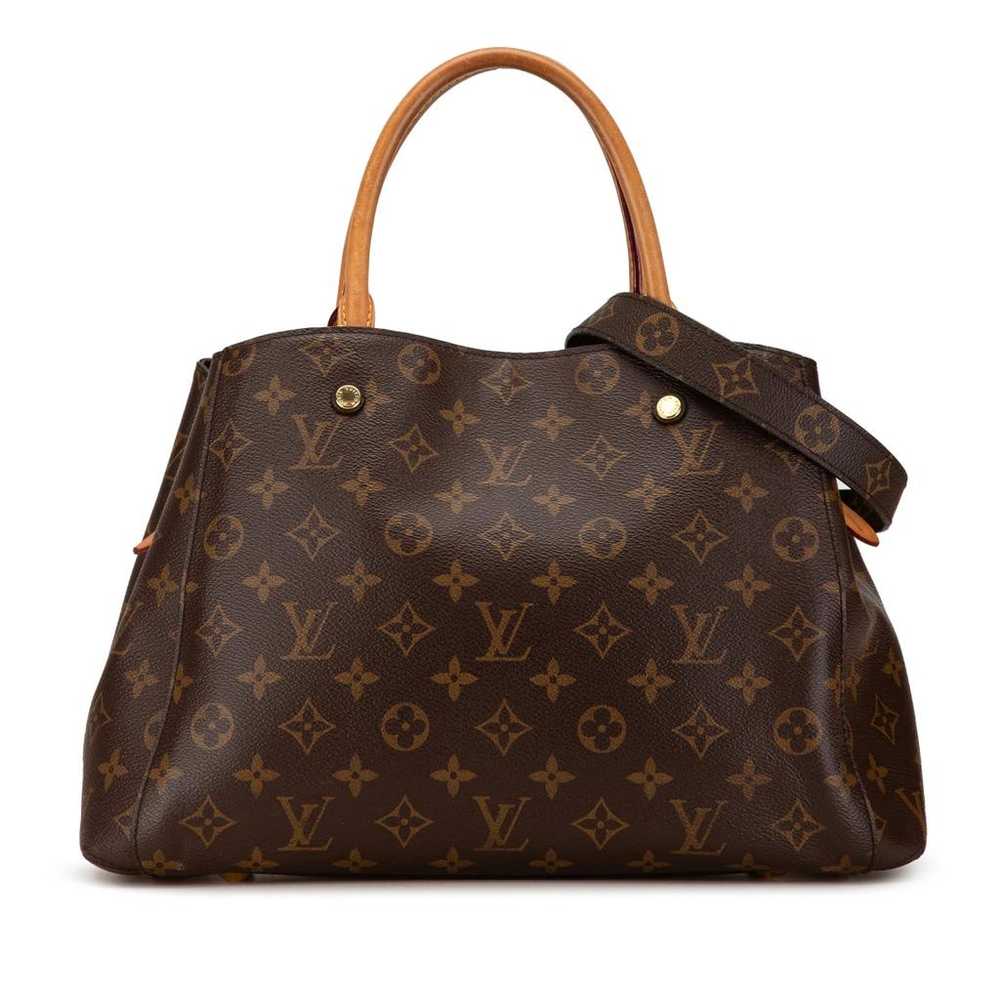 Louis Vuitton Montaigne leather crossbody bag - image 1