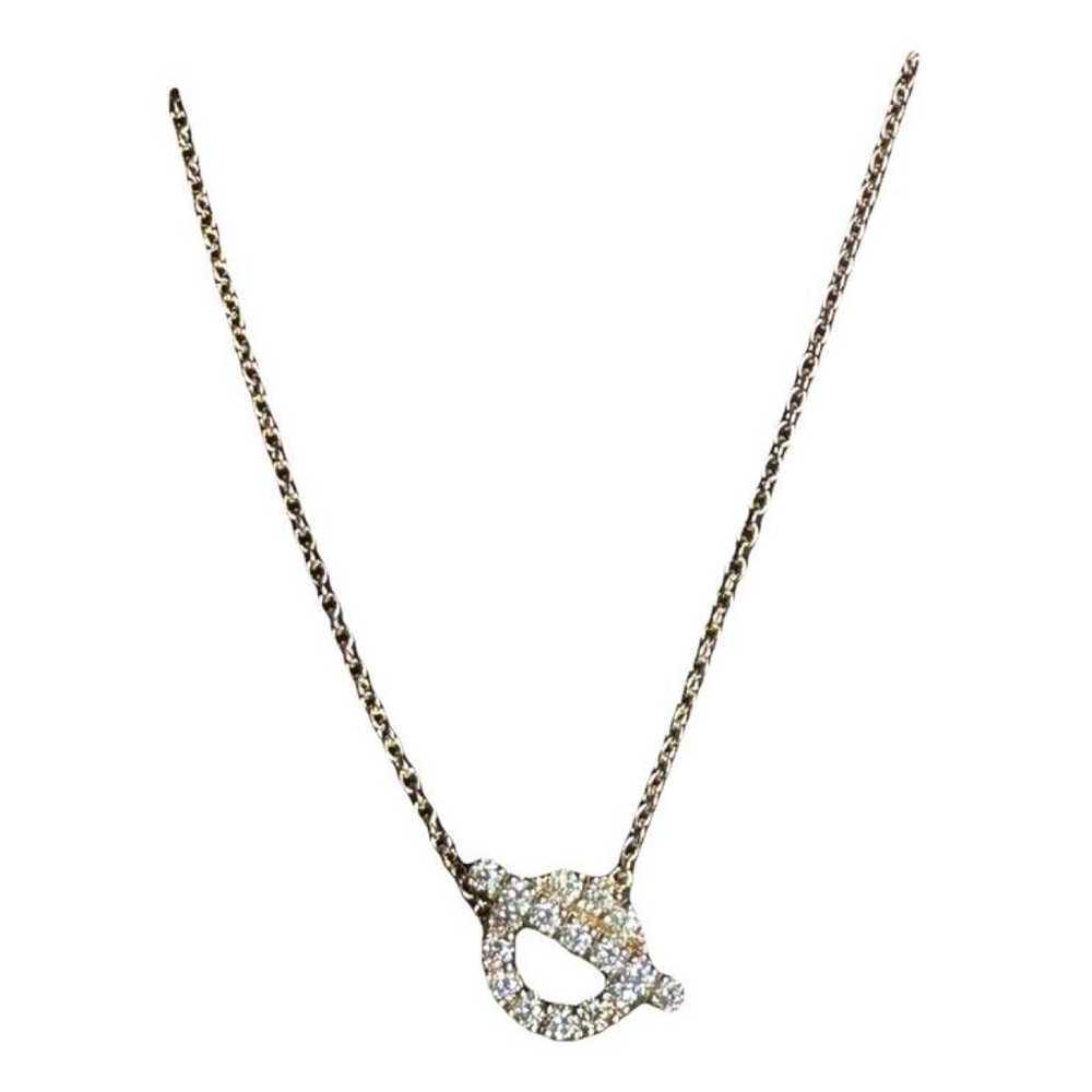 Hermès Finesse yellow gold necklace - image 1