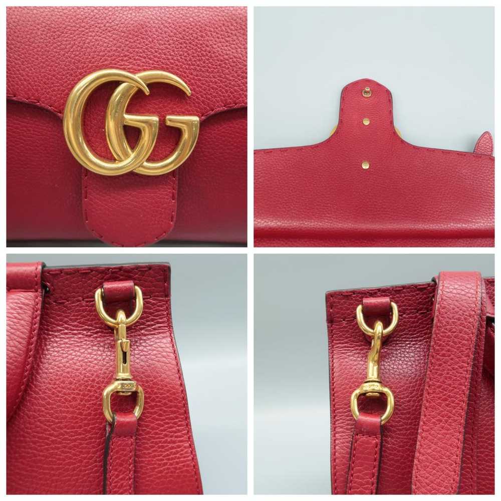 Gucci Gg Marmont leather satchel - image 10