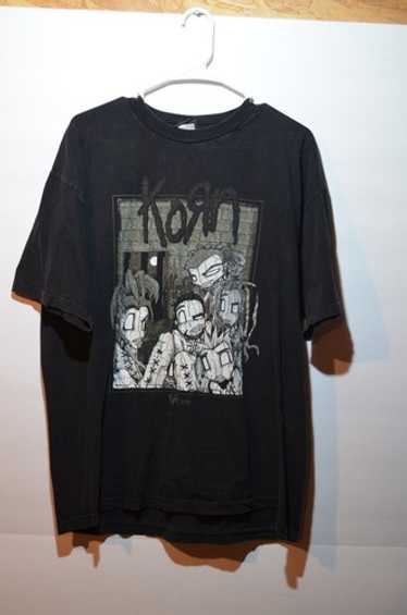 2000 KORN SICK & TWISTED ツアー バンド Tシャツ Vintage Korn Sick and Twisted Tour 2000 T-Shirt – Justin Reed