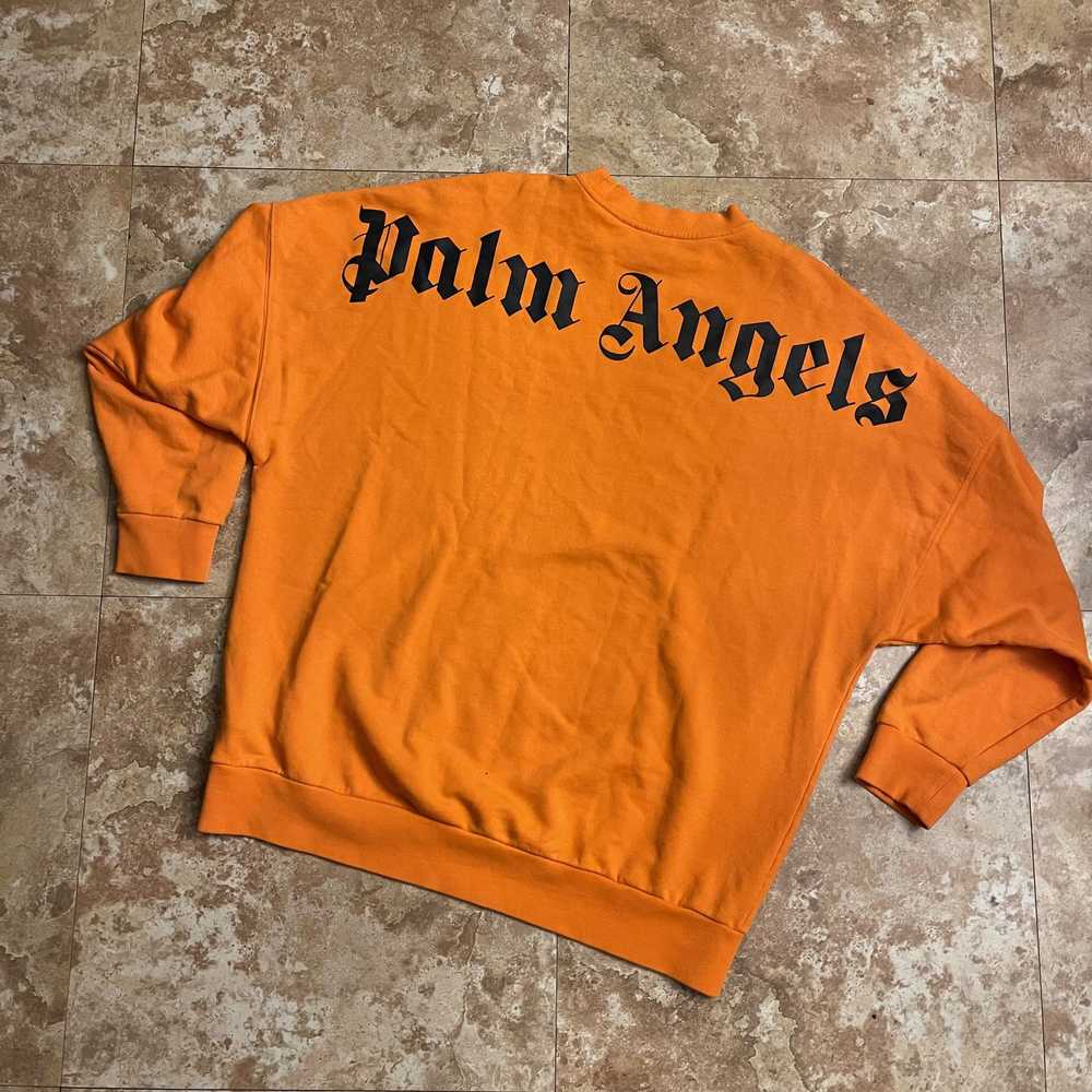 Palm Angels Palm Angels Oversized Crewneck Sweater - image 1