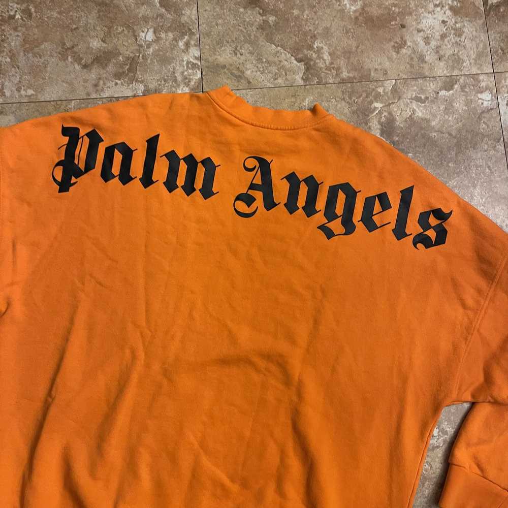 Palm Angels Palm Angels Oversized Crewneck Sweater - image 6