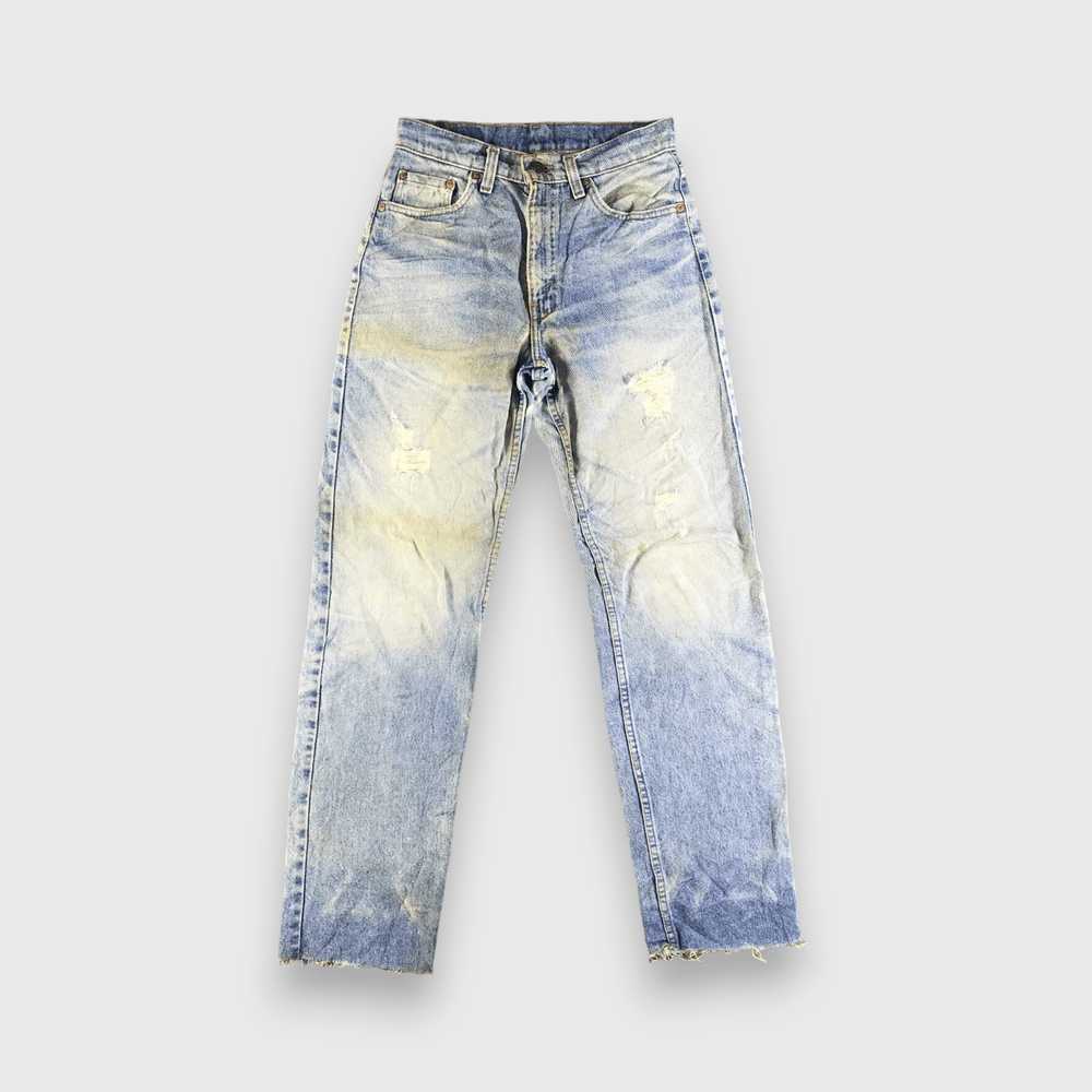 Levi's × Vintage 90s Vintage Light Wash Levis 510… - image 1