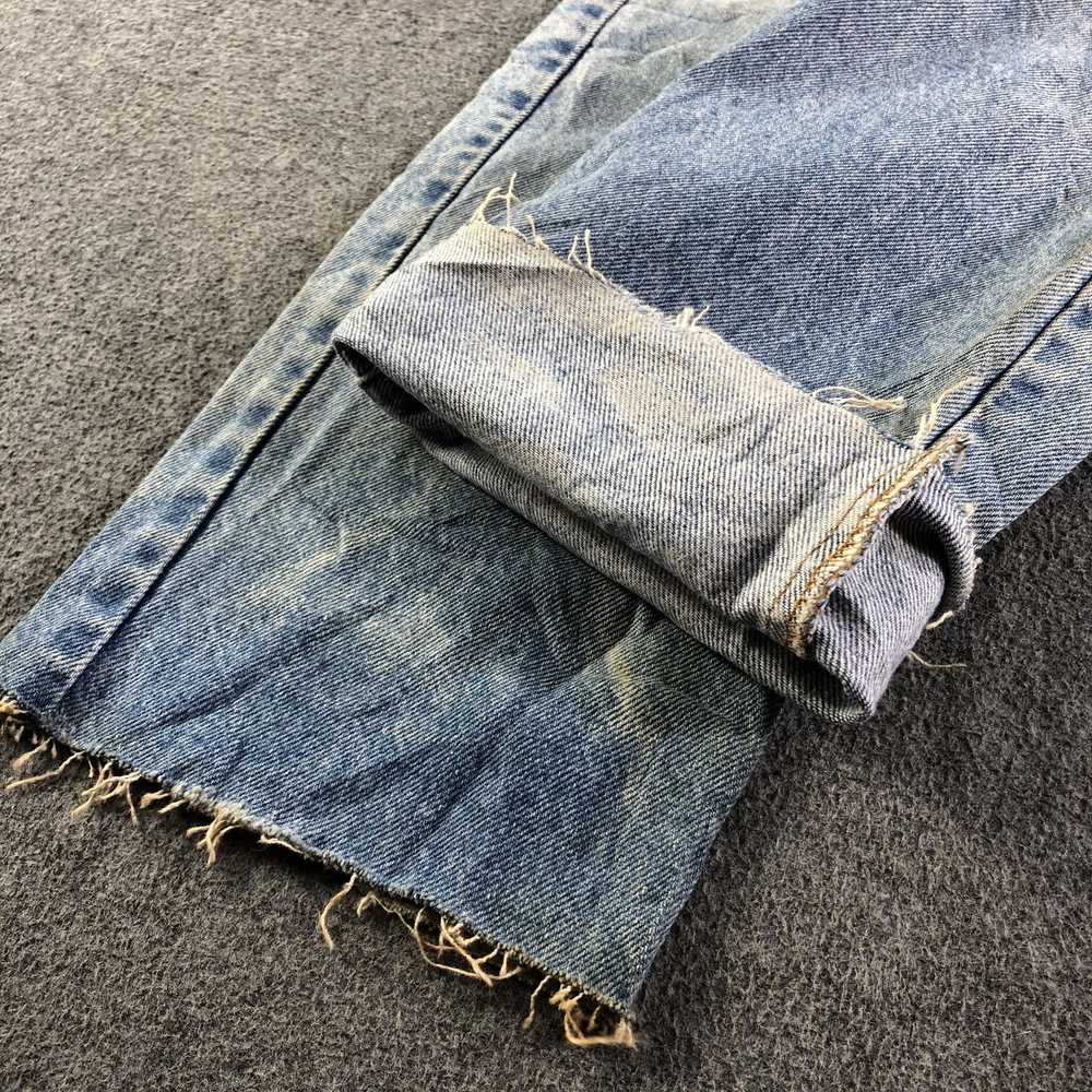 Levi's × Vintage 90s Vintage Light Wash Levis 510… - image 9