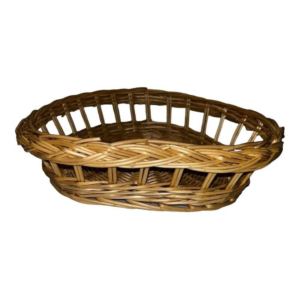 Designer Heart Shaped Wicker Basket - image 5