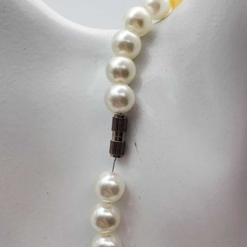 Southwestern lady pearl and precious stone neckla… - image 3