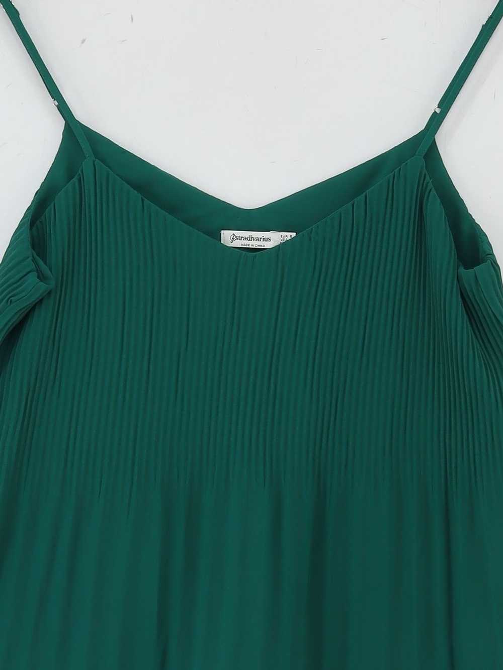 Stradivarius Women's T-Shirt S Green 100% Polyest… - image 3