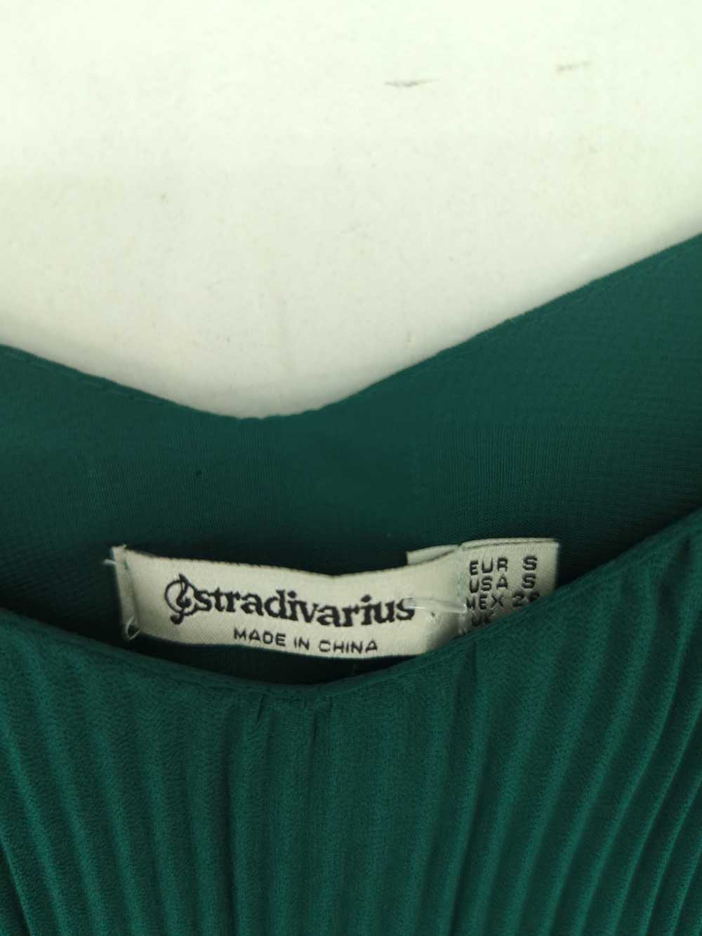 Stradivarius Women's T-Shirt S Green 100% Polyest… - image 6