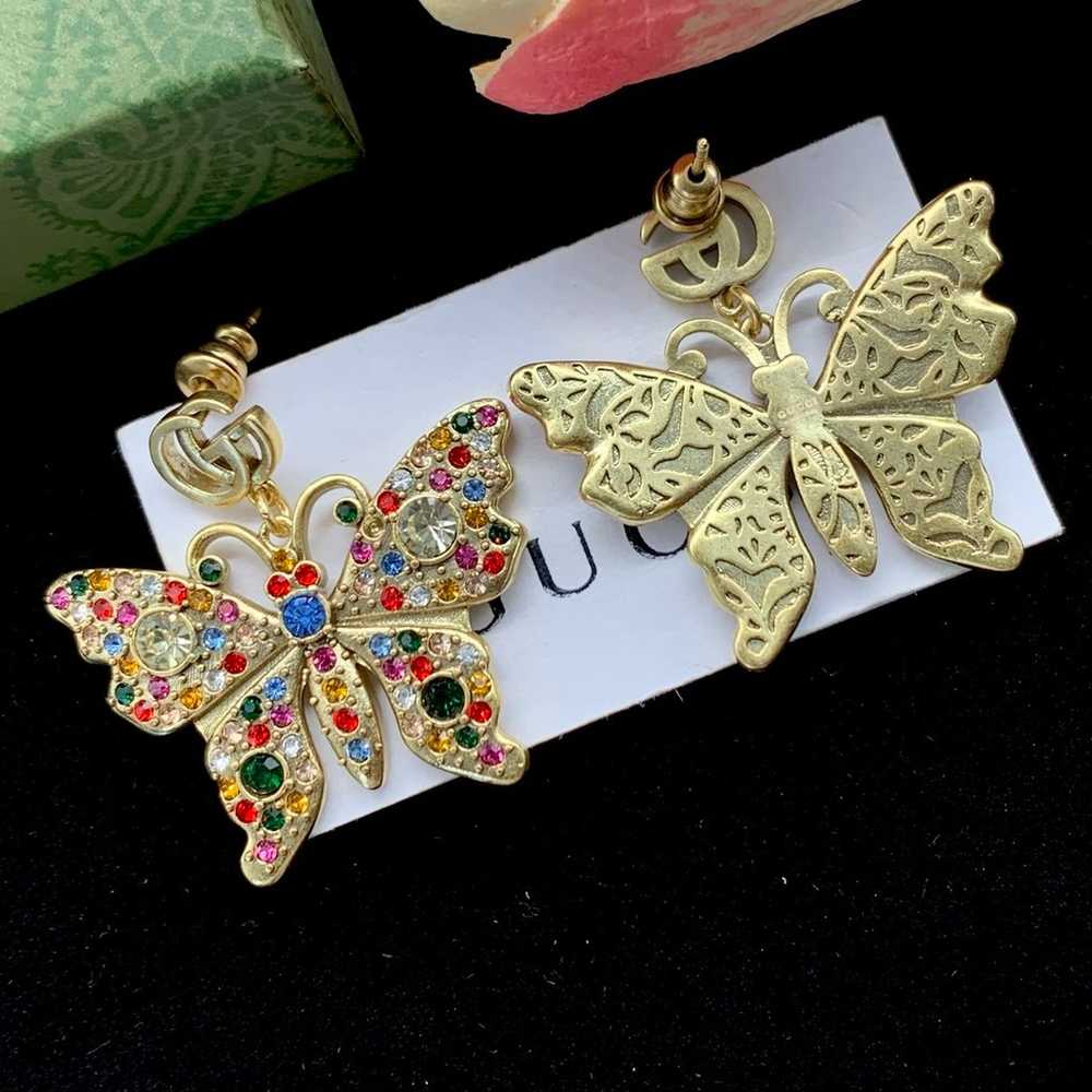 Butterfly earrings - image 3