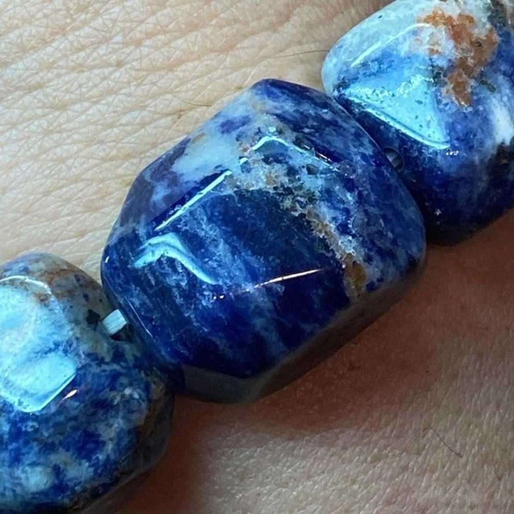 Carolyn Pollack Vintage 9 Chunky Sodalite Beads S… - image 6