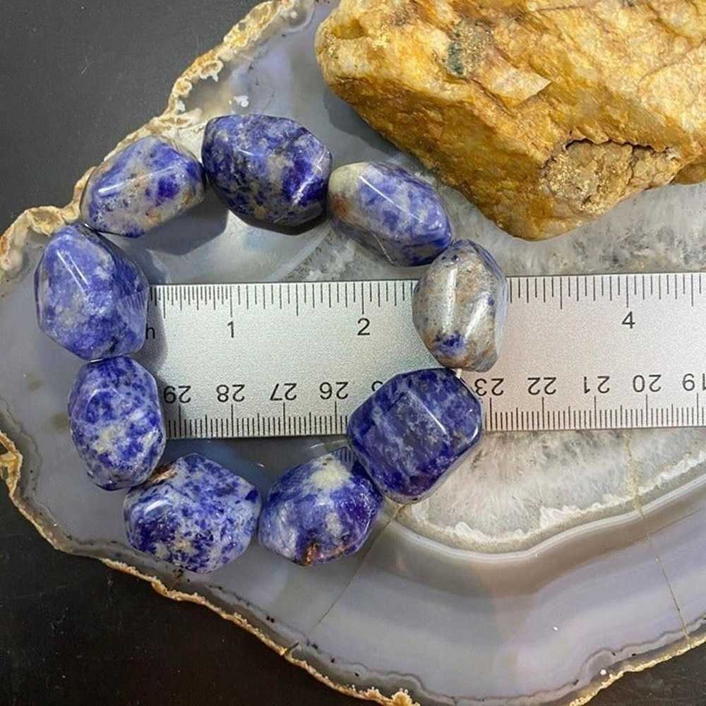 Carolyn Pollack Vintage 9 Chunky Sodalite Beads S… - image 8