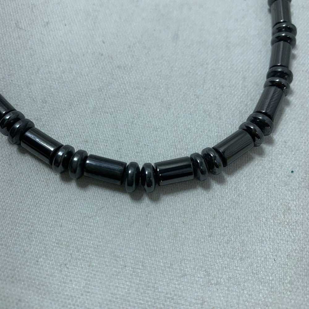 Hematite Beaded 22 in Necklace and 9 in Bracelet … - image 8