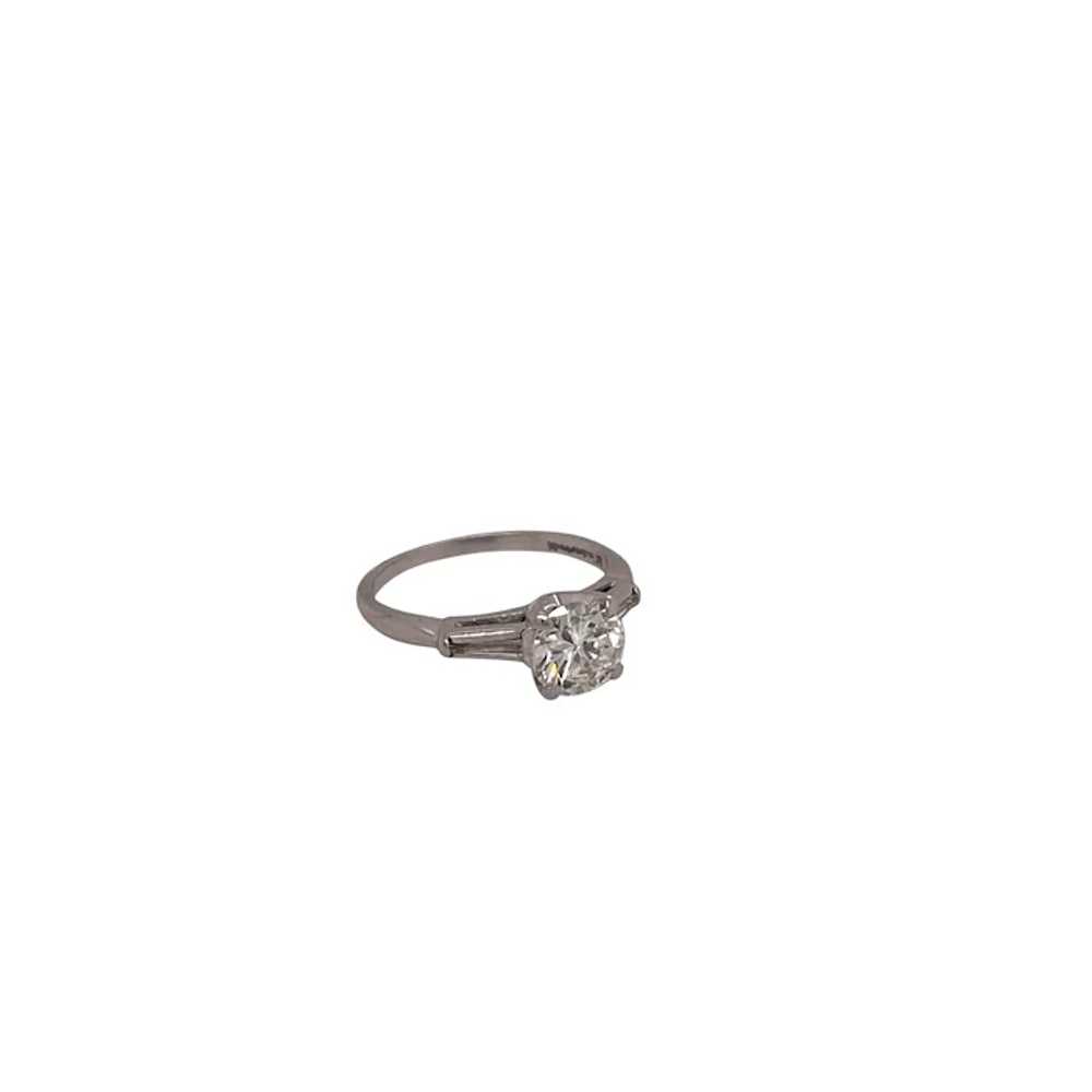 Platinum Diamond Engagement Ring - image 4