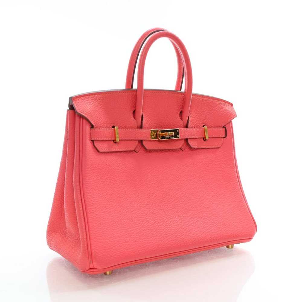 Hermès Birkin 25 leather handbag - image 2