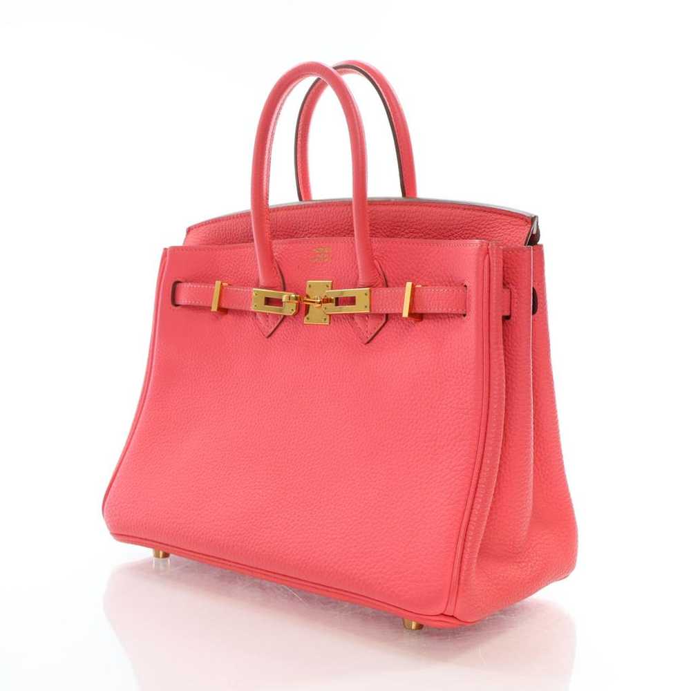 Hermès Birkin 25 leather handbag - image 8