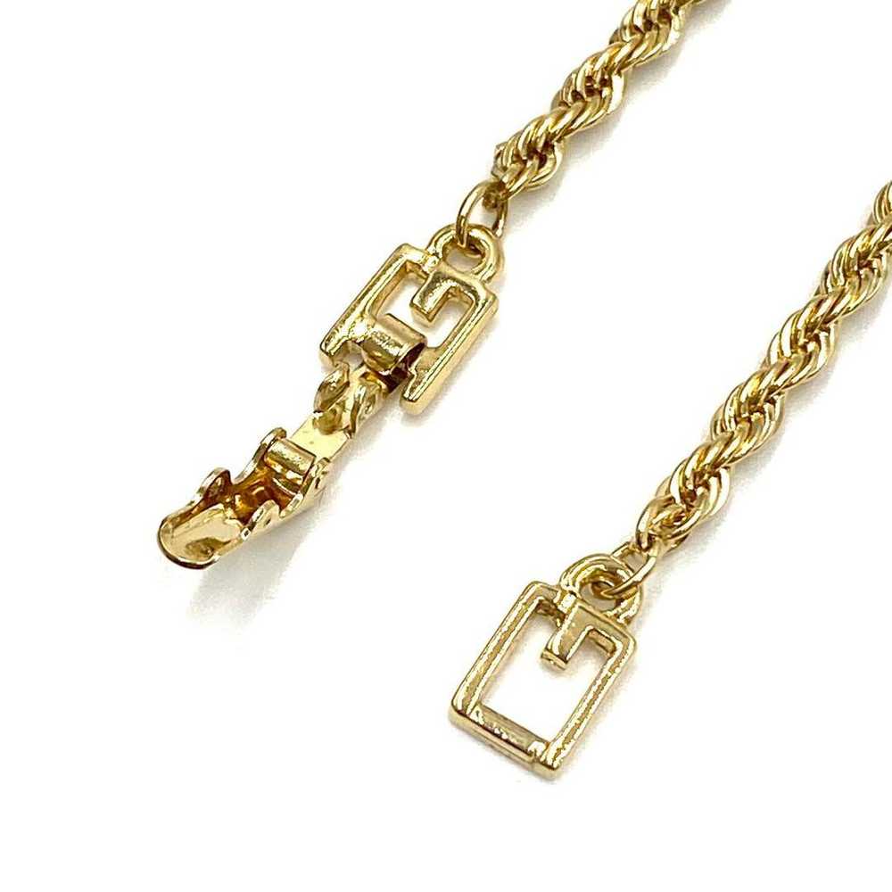 Set! GIVENCHY necklace bracelet gold. - image 11