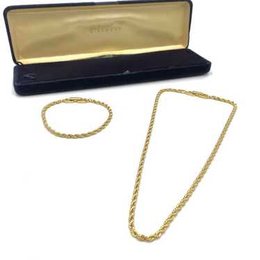 Set! GIVENCHY necklace bracelet gold. - image 1