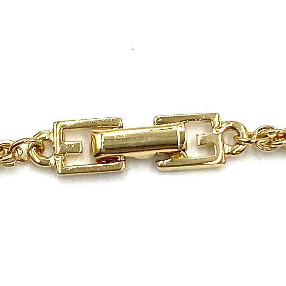 Set! GIVENCHY necklace bracelet gold. - image 5