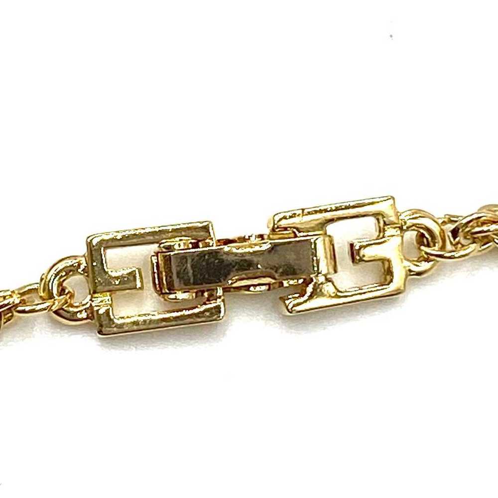 Set! GIVENCHY necklace bracelet gold. - image 6