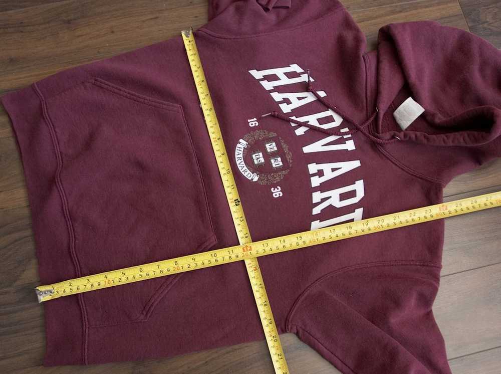 Harvard × Jerzees × Vintage Harvard Hoodie 50 % P… - image 3