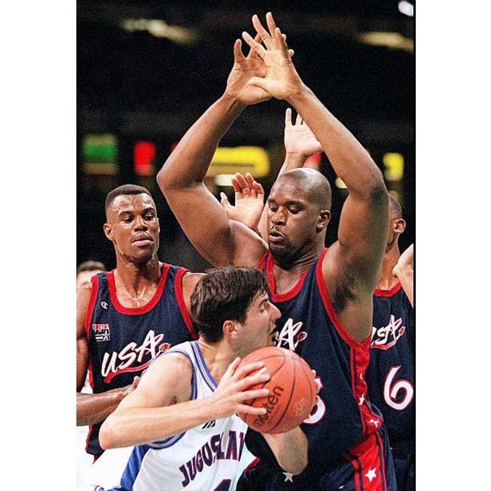 Champion 1996 Olympic DREAM Team USA Basketball j… - image 3