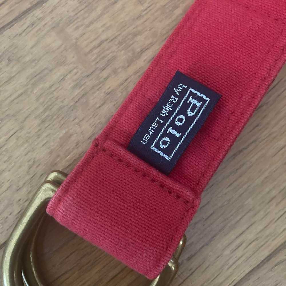 Polo Ralph Lauren Ring Belt Canvas Belt - image 4