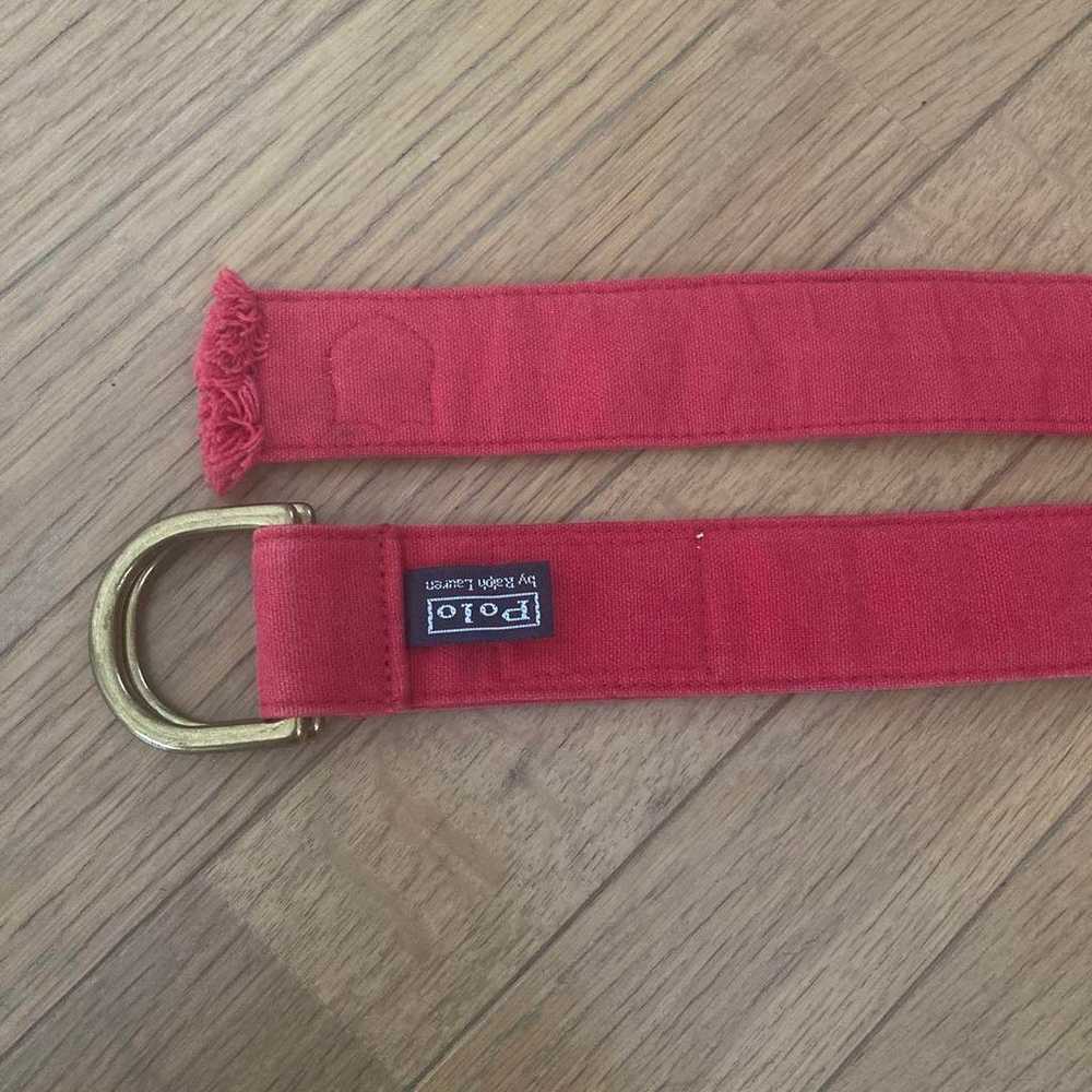 Polo Ralph Lauren Ring Belt Canvas Belt - image 7