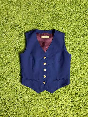 Gucci Gucci Uniform Classic Wool Buttons Suit Vest